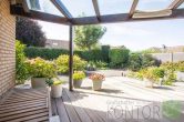 Gepflegtes Einfamilienhaus mit ebenerdigem Wohnen in Bookholt - Überdachte Terrasse