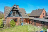 ***RESERVIERT*** Einfamilienhaus für Gartenliebhaber, Familien und Freigeister! - Rückansicht